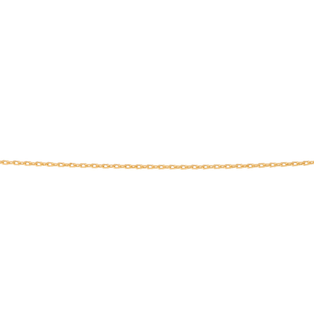 Gargantilha Banhada a Ouro 18k Fio Cadeado