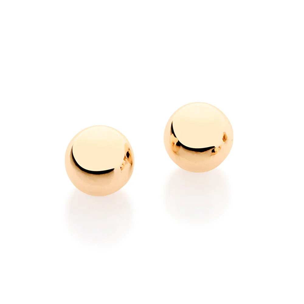 Brinco Duas Esferas 6mm Rommanel Banhado a Ouro 18K – Design Minimalista Elegante - Joias Rommanel | YouBeauty - Brincos, Colares e Anéis com Frete Grátis