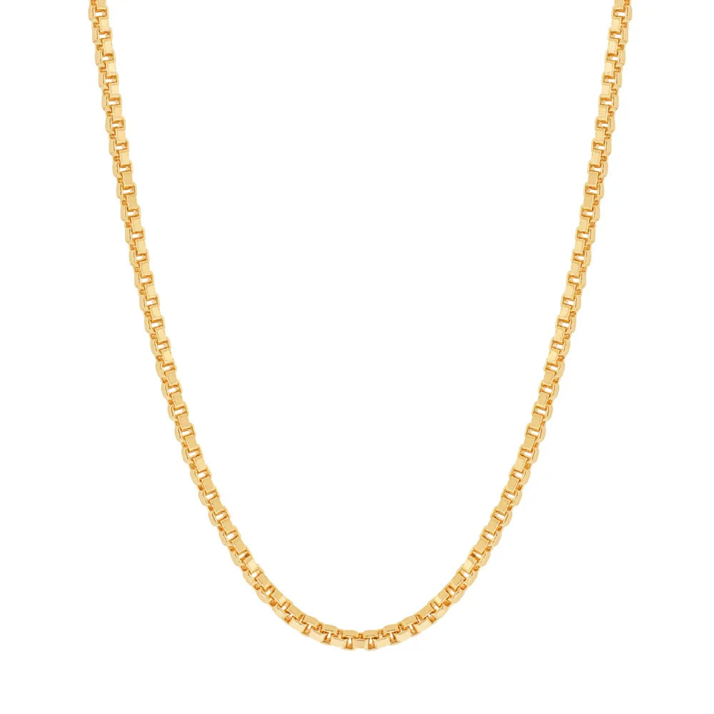 Gargantilha Rommanel com Corrente Veneziana Fina 0,9 mm em Ouro 18K – Design Elegante 42 cm - Joias Rommanel | YouBeauty - Brincos, Colares e Anéis com Frete Grátis