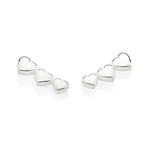 Brinco com 6 Corações Abaulados em Prata Rommanel – Design Exclusivo Ana Hickmann - Joias Rommanel | YouBeauty - Brincos, Colares e Anéis com Frete Grátis