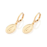 Brinco Argola Nossa Senhora das Graças Rommanel em Ouro 18K – Design Religioso Sofisticado - Joias Rommanel | YouBeauty - Brincos, Colares e Anéis com Frete Grátis