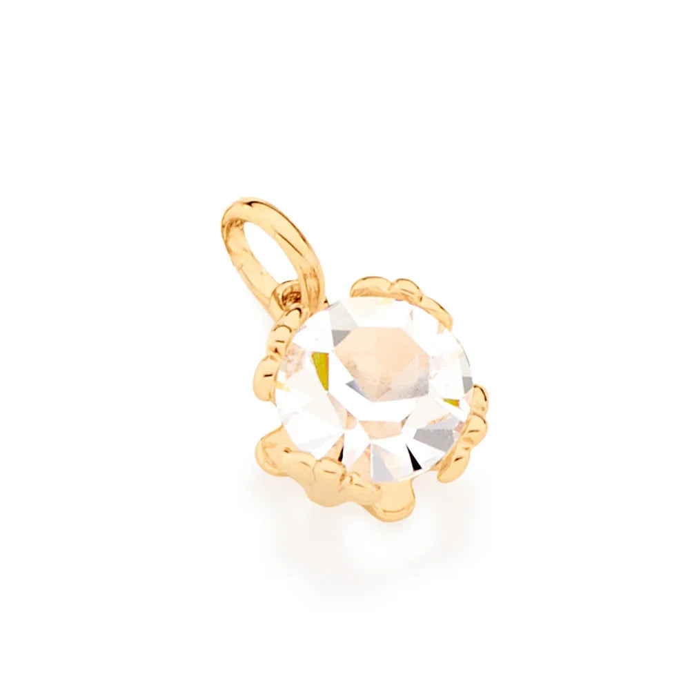 Pingente Solitário Rommanel com Zircônia Redonda Facetada em Ouro 18K – Design Delicado - Joias Rommanel | YouBeauty - Brincos, Colares e Anéis com Frete Grátis