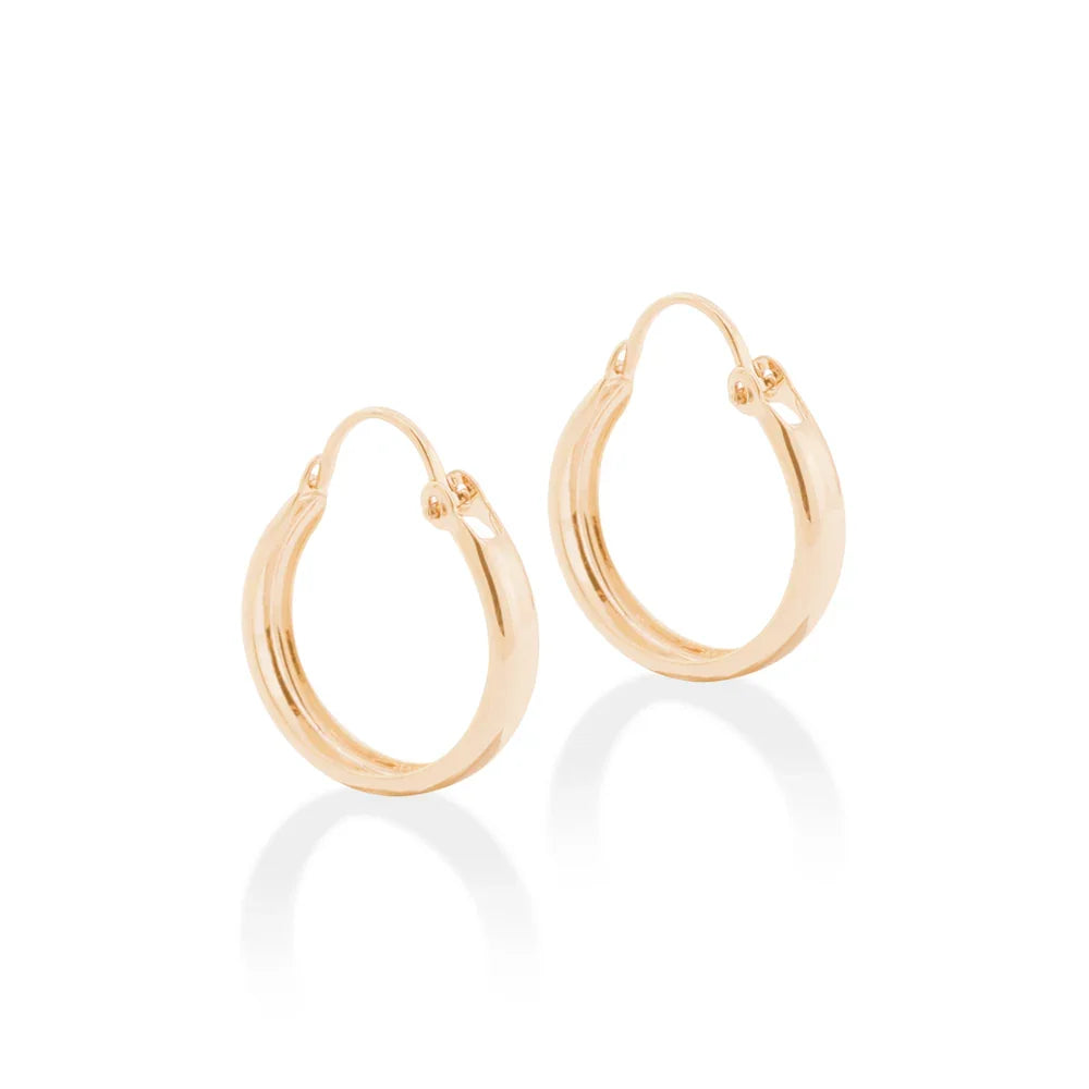 Brinco Argola Médio 1,9 cm Rommanel Banhado a Ouro 18K – Design Clássico e Sofisticado - Joias Rommanel | YouBeauty - Brincos, Colares e Anéis com Frete Grátis