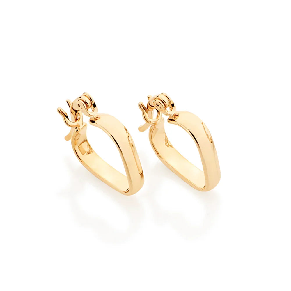 Brinco Argola Coração Rommanel em Ouro 18K – Design Delicado e Feminino - Joias Rommanel | YouBeauty - Brincos, Colares e Anéis com Frete Grátis