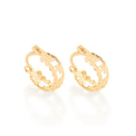 Brinco Argola com Luas e Estrelas Vazados Rommanel em Ouro 18K – Design Delicado e Sofisticado - Joias Rommanel | YouBeauty - Brincos, Colares e Anéis com Frete Grátis