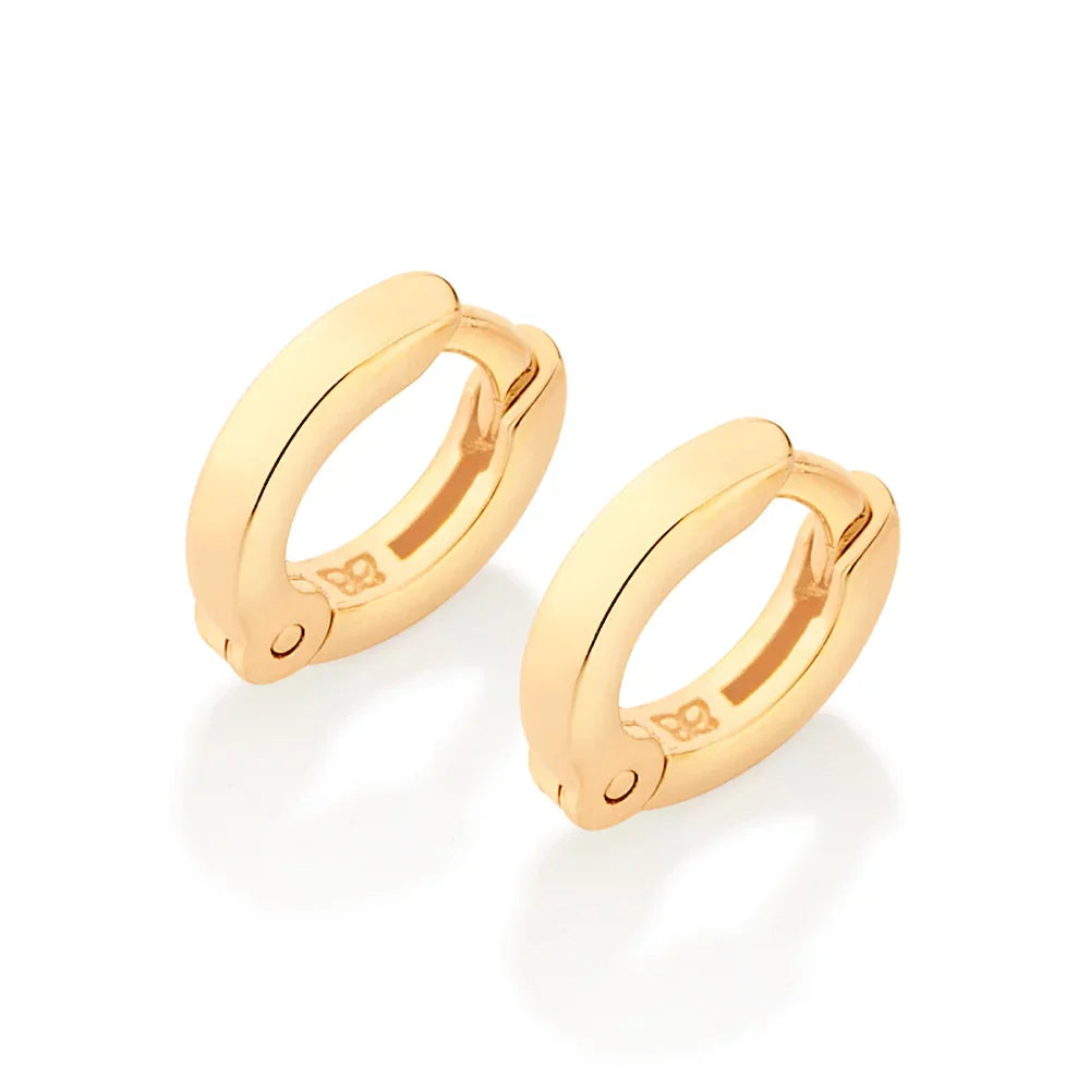 Brinco Argola Pequena Rommanel em Banho de Ouro 18K – Design Delicado e Sofisticado - Joias Rommanel | YouBeauty - Brincos, Colares e Anéis com Frete Grátis
