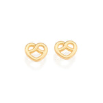Brinco Coração com Símbolo do Infinito Rommanel Banhado a Ouro 18K – Design Delicado e Sofisticado - Joias Rommanel | YouBeauty - Brincos, Colares e Anéis com Frete Grátis