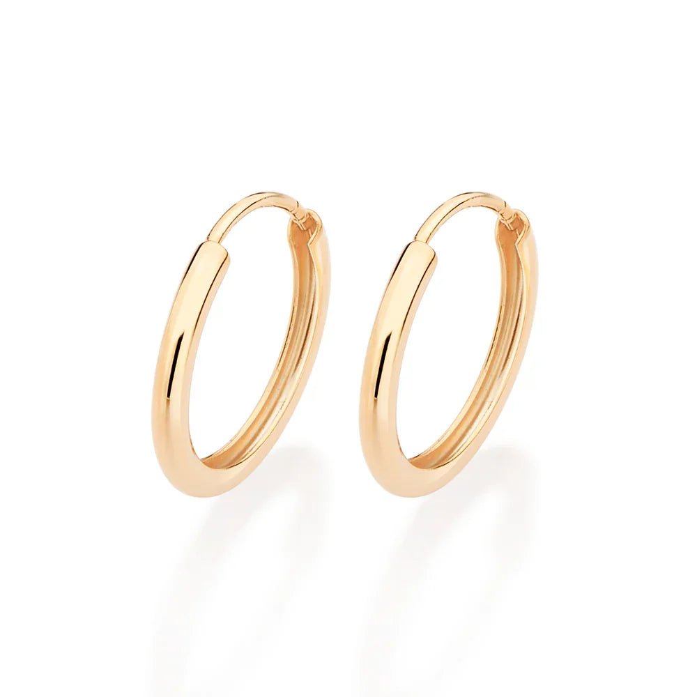 Brinco Argola Pequena Rommanel Banho Ouro 18K – Design Clássico e Versátil - Joias Rommanel | YouBeauty - Brincos, Colares e Anéis com Frete Grátis