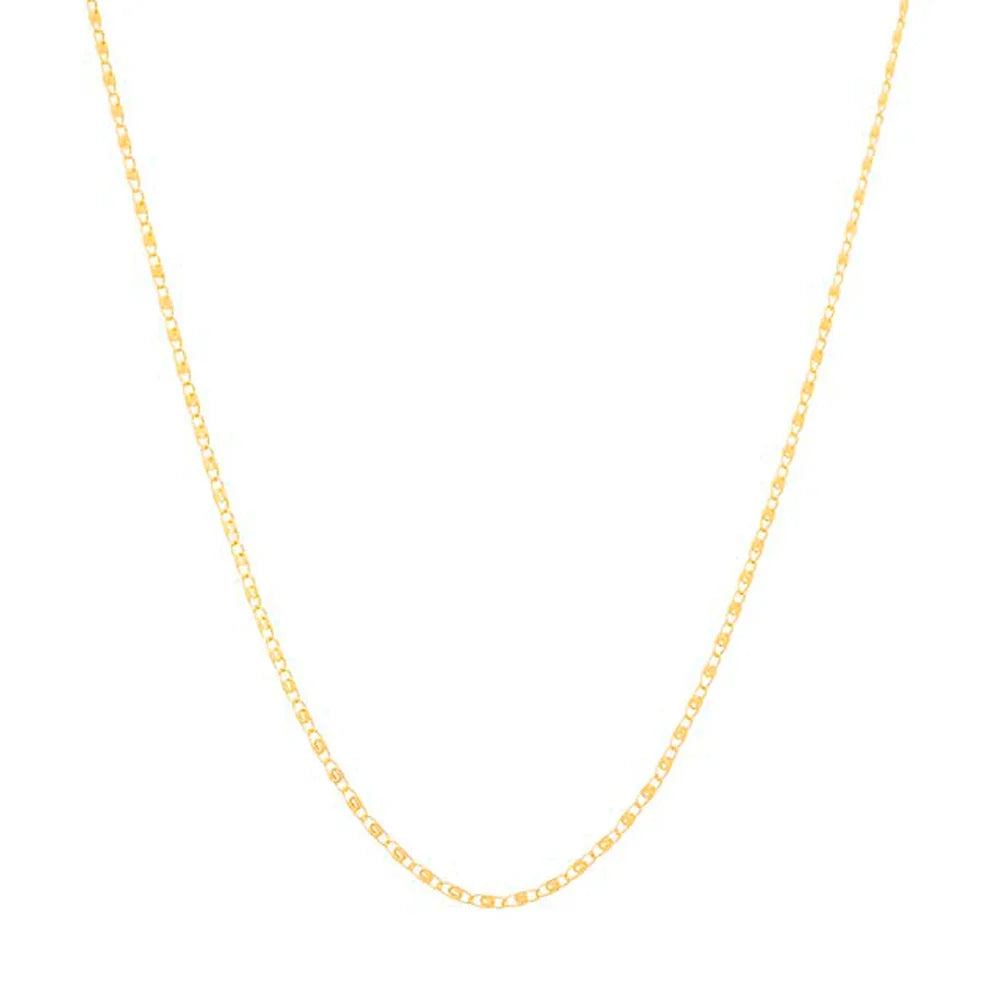 Gargantilha Elo Mimosa Rommanel Diamantada em Banho de Ouro 18K – Design Delicado e Elegante - Joias Rommanel | YouBeauty - Brincos, Colares e Anéis com Frete Grátis