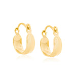 Brinco Argola Pequena Rommanel com Detalhes em Alto Relevo – Banho Ouro 18K Premium - Joias Rommanel | YouBeauty - Brincos, Colares e Anéis com Frete Grátis