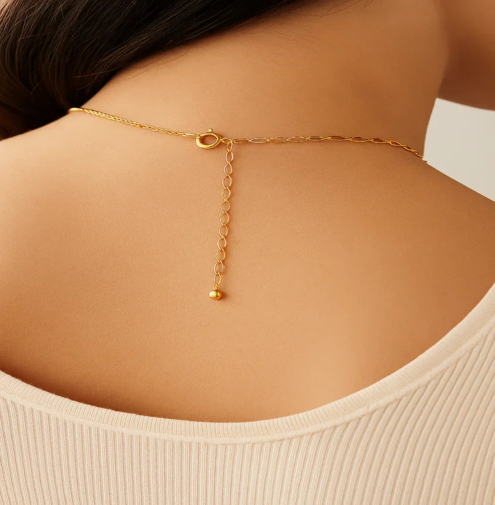 Extensor Rommanel de Fio Elo Losango 0,60 com Fecho Redondo – Medida 7 cm