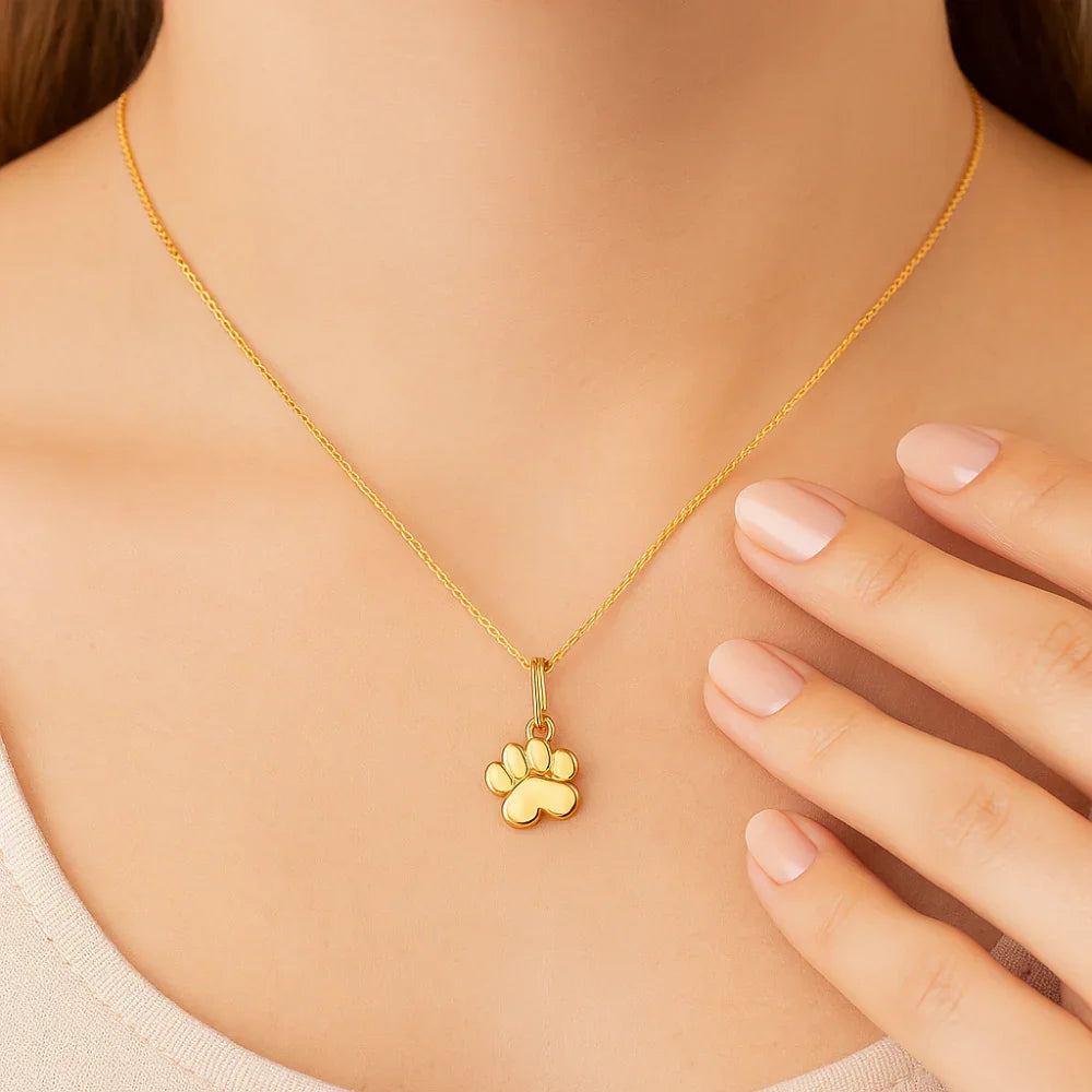 Pingente Rommanel Formato Pata de Pet em Ouro 18K – Design Delicado e Simbólico - Joias Rommanel | YouBeauty - Brincos, Colares e Anéis com Frete Grátis