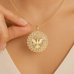 Pingente Redondo Rommanel com Espírito Santo Vazado em Ouro 18K – Detalhe Sofisticado - Joias Rommanel | YouBeauty - Brincos, Colares e Anéis com Frete Grátis