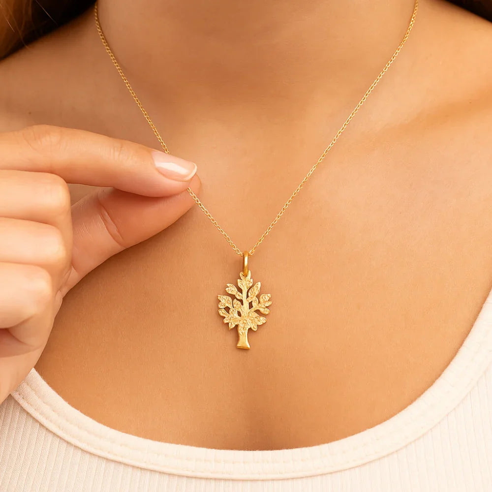 Pingente Árvore da Vida Rommanel em Ouro 18K – Design Delicado e Sofisticado - Joias Rommanel | YouBeauty - Brincos, Colares e Anéis com Frete Grátis