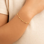 Pulseira Infantil Rommanel com Bolinhas de 2mm em Ouro 18K – Tamanho 14cm - Joias Rommanel | YouBeauty - Brincos, Colares e Anéis com Frete Grátis