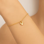 Pulseira Rommanel Elo Cadeado Laminado com Pingente Mickey em Meias Esferas – Joia Licenciada Disney - Joias Rommanel | YouBeauty - Brincos, Colares e Anéis com Frete Grátis