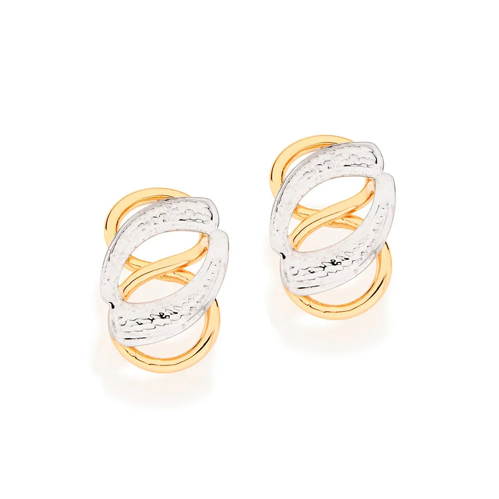 Brinco Formato Oito Rommanel em Ouro 18K com Aplicação de Rhodium – Design Sofisticado e Hipoalergênico - Joias Rommanel | YouBeauty - Brincos, Colares e Anéis com Frete Grátis