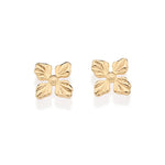Brinco Flor em Baixo Relevo Rommanel Banhado a Ouro 18K – Delicado e Sofisticado - Joias Rommanel | YouBeauty - Brincos, Colares e Anéis com Frete Grátis