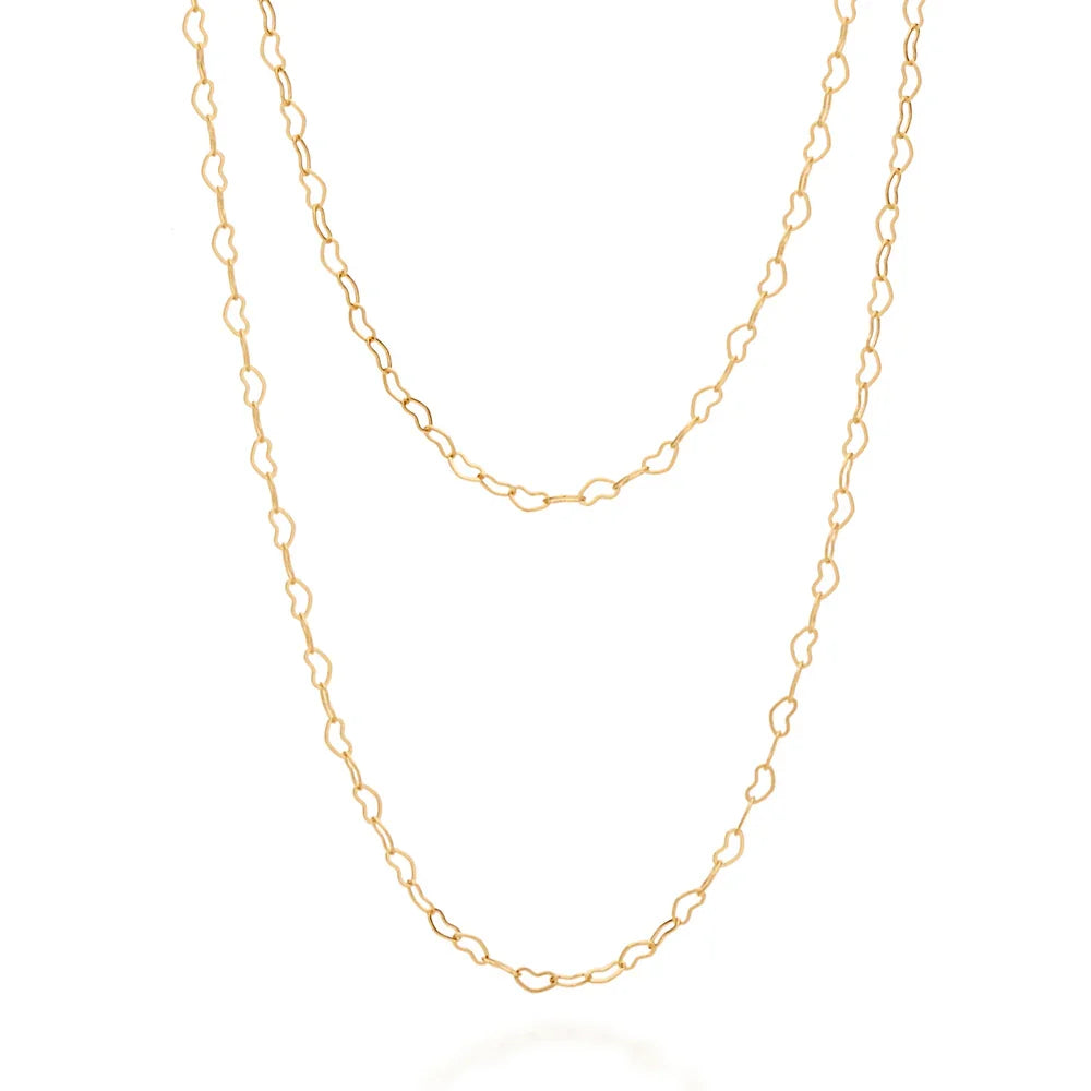 Gargantilha Dupla Rommanel com Corações em Ouro 18K – Ajustável e Delicada - Joias Rommanel | YouBeauty - Brincos, Colares e Anéis com Frete Grátis