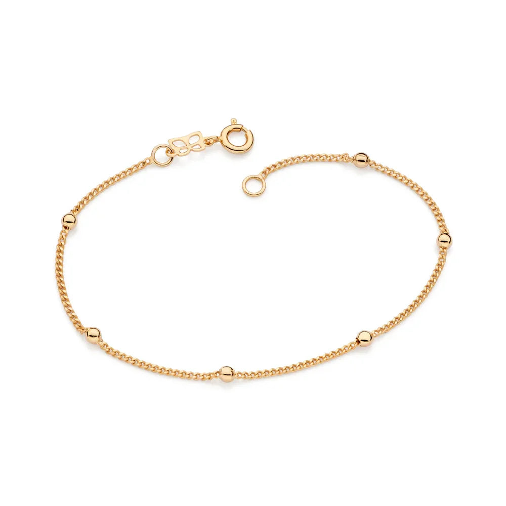 Pulseira Rommanel com Bolinhas 2 mm em Ouro 18K – Design Delicado e Elegante - Joias Rommanel | YouBeauty - Brincos, Colares e Anéis com Frete Grátis
