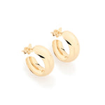 Brinco Meia Argola Rommanel Banhado a Ouro 18K – Design Clássico e Elegante - Joias Rommanel | YouBeauty - Brincos, Colares e Anéis com Frete Grátis