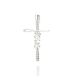 Pingente Cruz Rommanel Cravejado com 8 Zircônias e Detalhe Jesus em Prata – Design Sofisticado - Joias Rommanel | YouBeauty - Brincos, Colares e Anéis com Frete Grátis