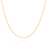 Cordão Rommanel Corrente Batida 5x1 Fio 0,40 mm em Ouro 18K – Design Elegante 60 cm - Joias Rommanel | YouBeauty - Brincos, Colares e Anéis com Frete Grátis