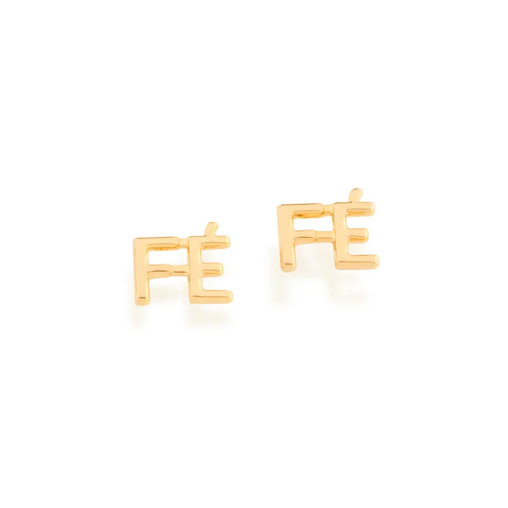 Brinco Fé Rommanel em Banho de Ouro 18K – Design Minimalista e Elegante - Joias Rommanel | YouBeauty - Brincos, Colares e Anéis com Frete Grátis