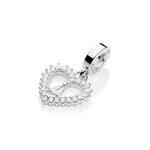 Pingente Coração Rommanel com Zircônias e Nossa Senhora Aparecida em Prata – Detalhe Cravejado Premium - Joias Rommanel | YouBeauty - Brincos, Colares e Anéis com Frete Grátis