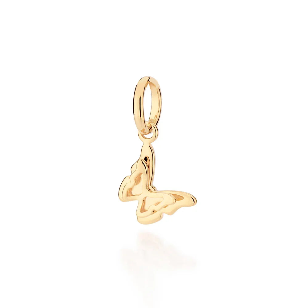 Pingente Rommanel com Duas Borboletas em Ouro 18k – Design Delicado e Sofisticado - Joias Rommanel | YouBeauty - Brincos, Colares e Anéis com Frete Grátis
