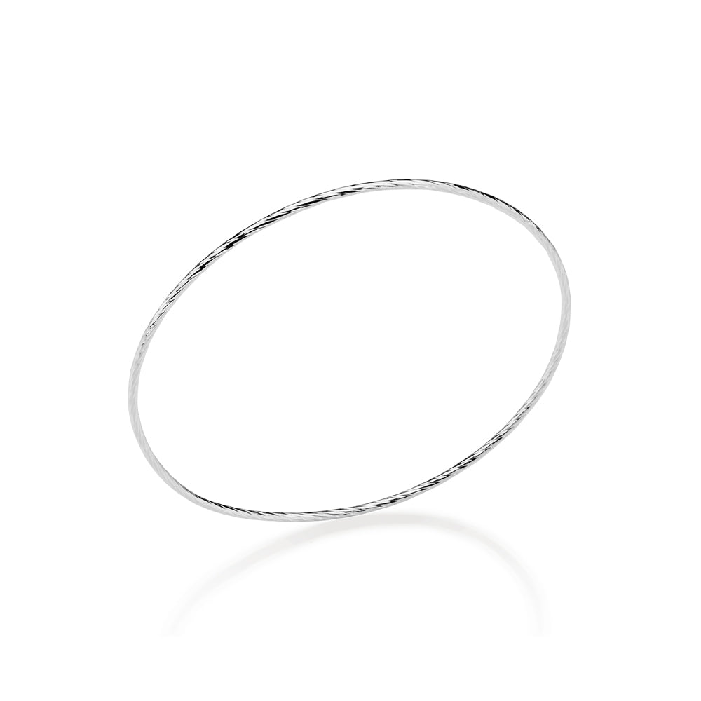 Bracelete Aro Torcido Rommanel em Prata – Design Exclusivo e Elegante