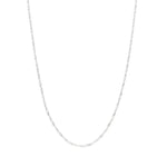 Gargantilha Rommanel Corrente Singapura Fio 0,40 mm em Prata – Design Elegante e Delicado - Joias Rommanel | YouBeauty - Brincos, Colares e Anéis com Frete Grátis