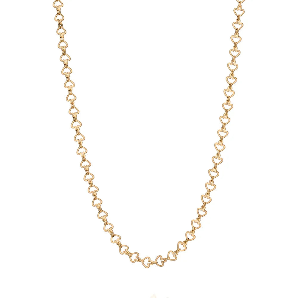 Gargantilha Rommanel em Fio de Corações Ajustável – Design Delicado e Feminino - Joias Rommanel | YouBeauty - Brincos, Colares e Anéis com Frete Grátis