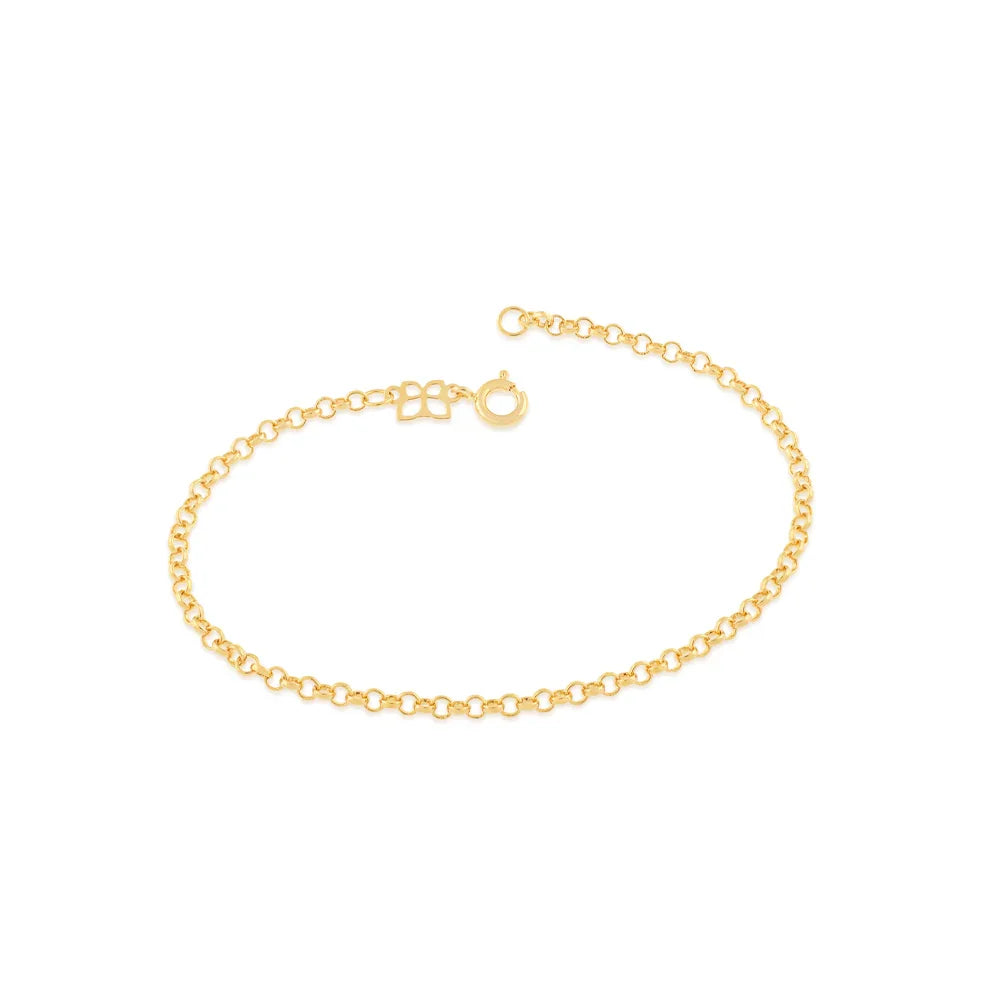 Pulseira Rommanel Elo Português em Ouro 18K – Design Clássico e Elegante - Joias Rommanel | YouBeauty - Brincos, Colares e Anéis com Frete Grátis
