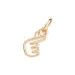 Pingente Coração Vazado Rommanel em Ouro 18K – Design Delicado e Sofisticado - Joias Rommanel | YouBeauty - Brincos, Colares e Anéis com Frete Grátis