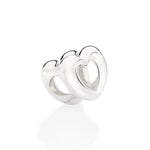 Pingente Berloque Coração Vazado Rommanel em Prata – Design Delicado e Elegante - Joias Rommanel | YouBeauty - Brincos, Colares e Anéis com Frete Grátis