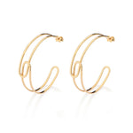 Brinco Meia-Argola Vazado Entrelaçado Rommanel – Coleção Ana Hickmann Exclusiva - Joias Rommanel | YouBeauty - Brincos, Colares e Anéis com Frete Grátis