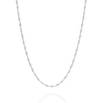 Gargantilha Rommanel Corrente Singapura 0,30 mm 60 cm – Design Fino e Elegante - Joias Rommanel | YouBeauty - Brincos, Colares e Anéis com Frete Grátis