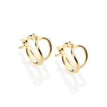 Brinco Meia Argola Vazado Rommanel em Ouro 18K – Design Delicado e Elegante - Joias Rommanel | YouBeauty - Brincos, Colares e Anéis com Frete Grátis