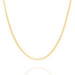 Gargantilha Rommanel Elo Português Fio 0,60 mm em Ouro 18K – Estilo Clássico e Elegante - Joias Rommanel | YouBeauty - Brincos, Colares e Anéis com Frete Grátis