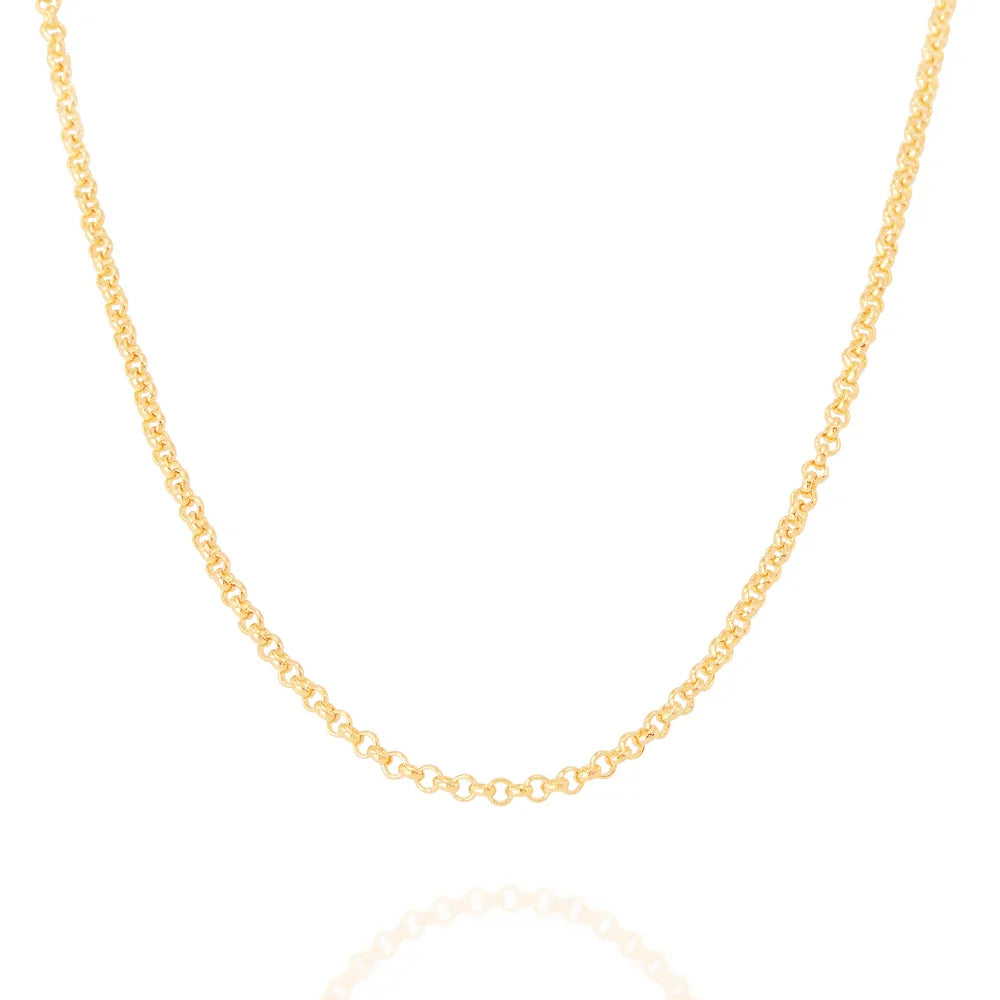 Gargantilha Rommanel Elo Português Fio 0,60 mm em Ouro 18K – Estilo Clássico e Elegante - Joias Rommanel | YouBeauty - Brincos, Colares e Anéis com Frete Grátis