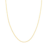 Cordão Rommanel Fio Alternado 1x1 Lixado em Ouro 18K – 50 cm Elegante - Joias Rommanel | YouBeauty - Brincos, Colares e Anéis com Frete Grátis