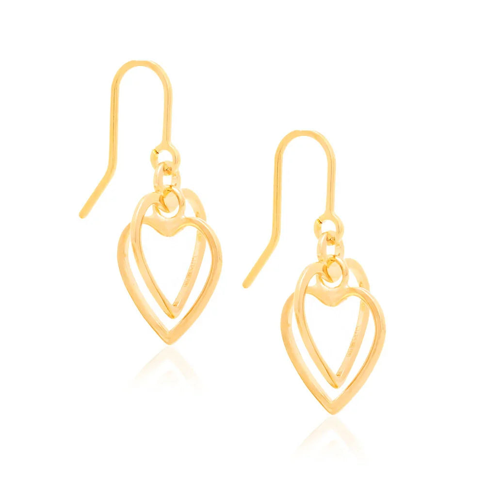 Brinco Corações Entrelaçados Rommanel em Ouro 18K – Design Delicado e Sofisticado - Joias Rommanel | YouBeauty - Brincos, Colares e Anéis com Frete Grátis