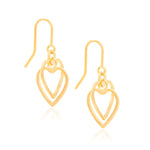 Brinco Corações Entrelaçados Rommanel em Ouro 18K – Design Delicado e Sofisticado - Joias Rommanel | YouBeauty - Brincos, Colares e Anéis com Frete Grátis