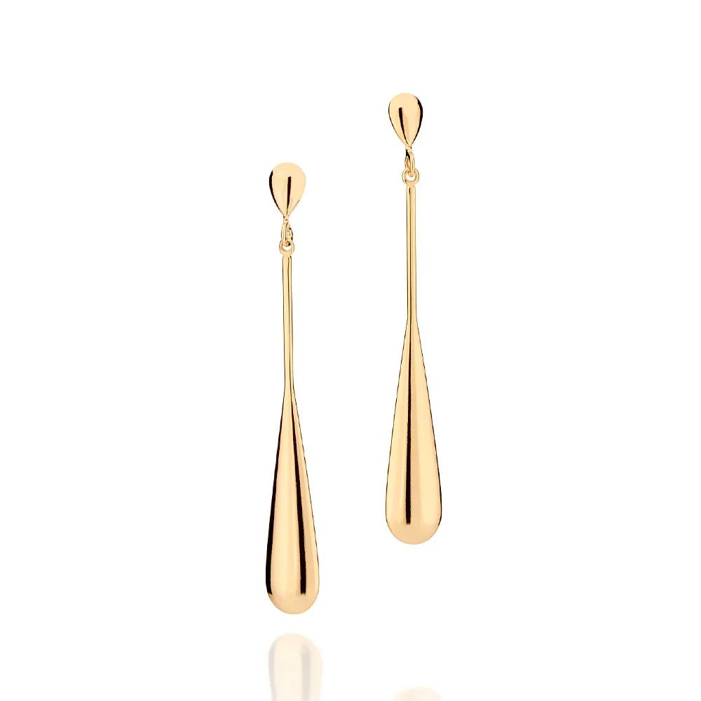 Brinco Gota Rommanel Banhado a Ouro 18K – Coleção Exclusiva Ana Hickmann - Joias Rommanel | YouBeauty - Brincos, Colares e Anéis com Frete Grátis