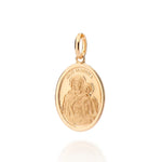 Pingente Medalha Mãe Rainha Oval Rommanel com Trabalho Acetinado – Design Sofisticado - Joias Rommanel | YouBeauty - Brincos, Colares e Anéis com Frete Grátis