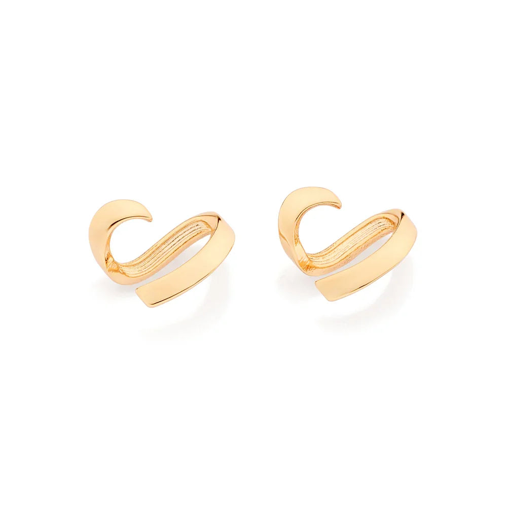 Brinco Coração Rommanel Banhado em Ouro 18K – Design Delicado Instituto Santa Casa BH - Joias Rommanel | YouBeauty - Brincos, Colares e Anéis com Frete Grátis