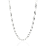 Cordão Rommanel de Elos Piastrine Fio 0,50 mm em Prata – Comprimento 70 cm - Joias Rommanel | YouBeauty - Brincos, Colares e Anéis com Frete Grátis