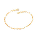 Pulseira Rommanel com Corrente de Corações em Ouro 18K – Design Delicado e Ajustável - Joias Rommanel | YouBeauty - Brincos, Colares e Anéis com Frete Grátis