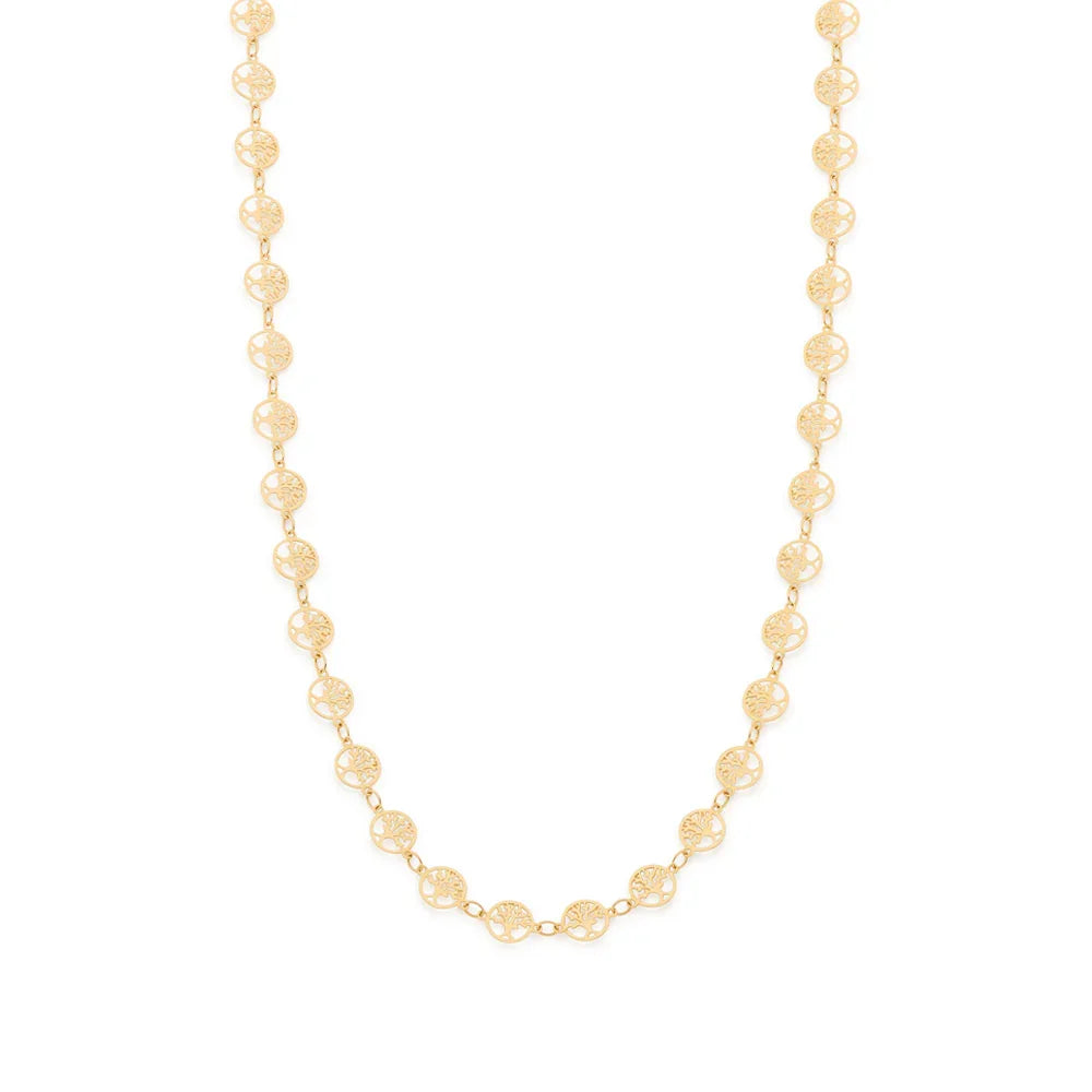 Cordão Gargantilha Rommanel Mandalas Árvore da Vida em Ouro 18K – Design Exclusivo e Sofisticado - Joias Rommanel | YouBeauty - Brincos, Colares e Anéis com Frete Grátis